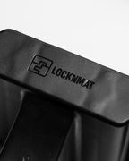 LockNMat branded HDPE ute tray mat tile close-up
